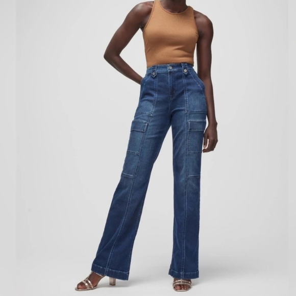 White House Black Market Denim - White House Black Market Extra High Rise Trouser Jeans